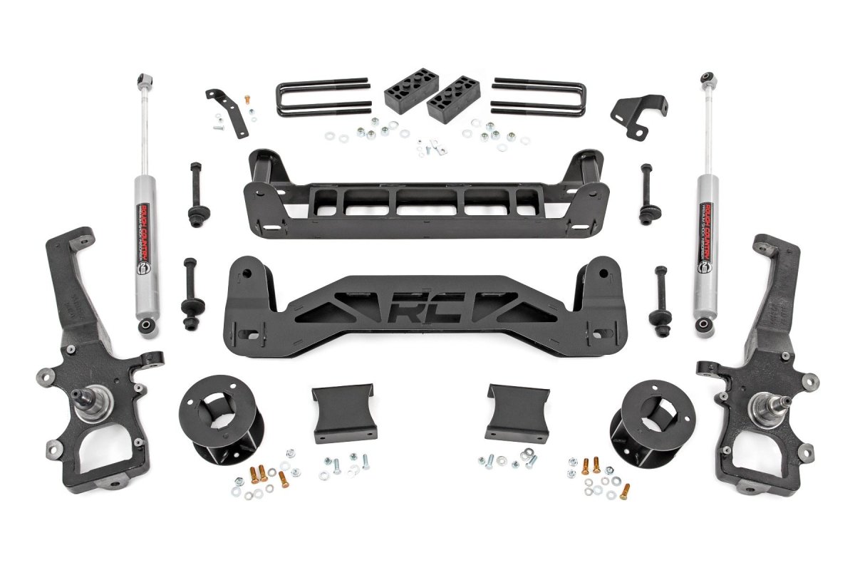 Ford F-150 Suspension Lift Kit - Rough Country - 4 Inch - '04-'08